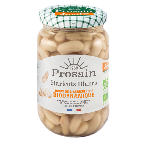 Prosain -- Haricots blancs demeter - 330 g